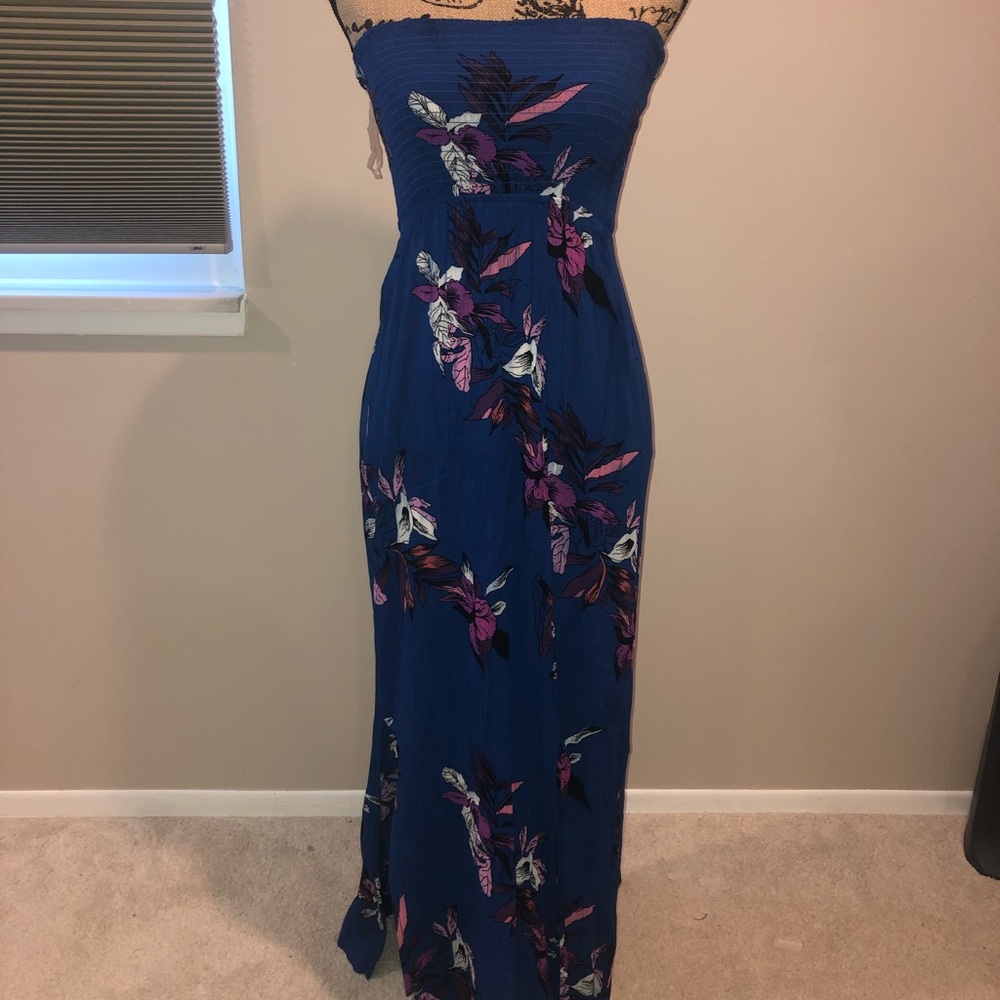 Strapless Maxi Dress